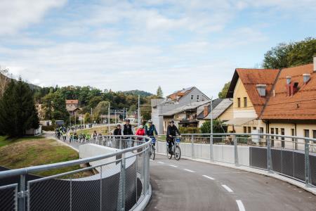 Otvoritev kolesarske CE-SˇT-SˇE-172